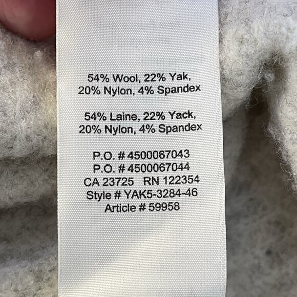 Aritzia Community Wool Yak Blend Gray Sleeveless Knit Cowl Neck Sweater Small - Picture 6 of 11